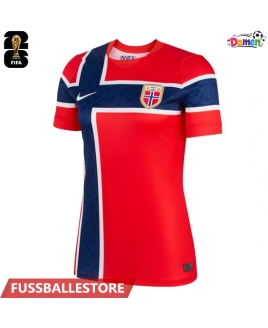 Günstige Norwegen Heimtrikot Damen WM 2026 Kurzarm